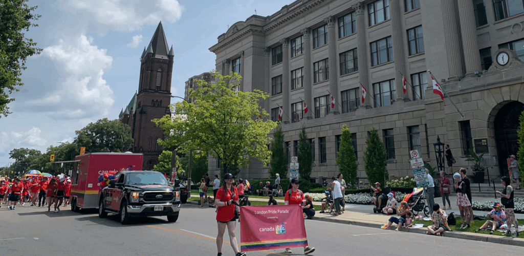 Canada Life in the 2024 London Pride Parade